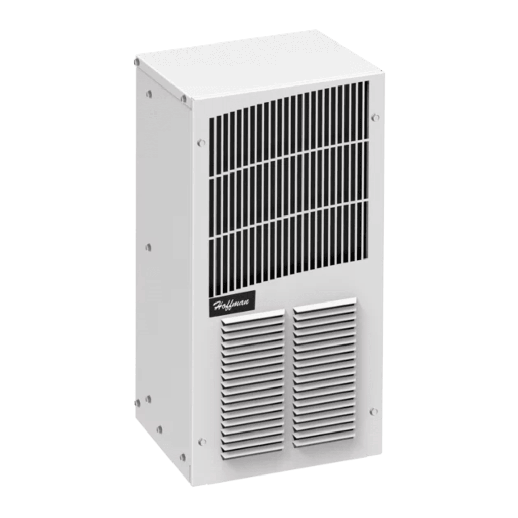 Aire Acondicionado Compacto Para Exterior, Uso en Gabinetes de Telecomunicaciones de Grado Industrial, Frío T20, 2000 BTU, 115 Vca, de Acero, Color Negro