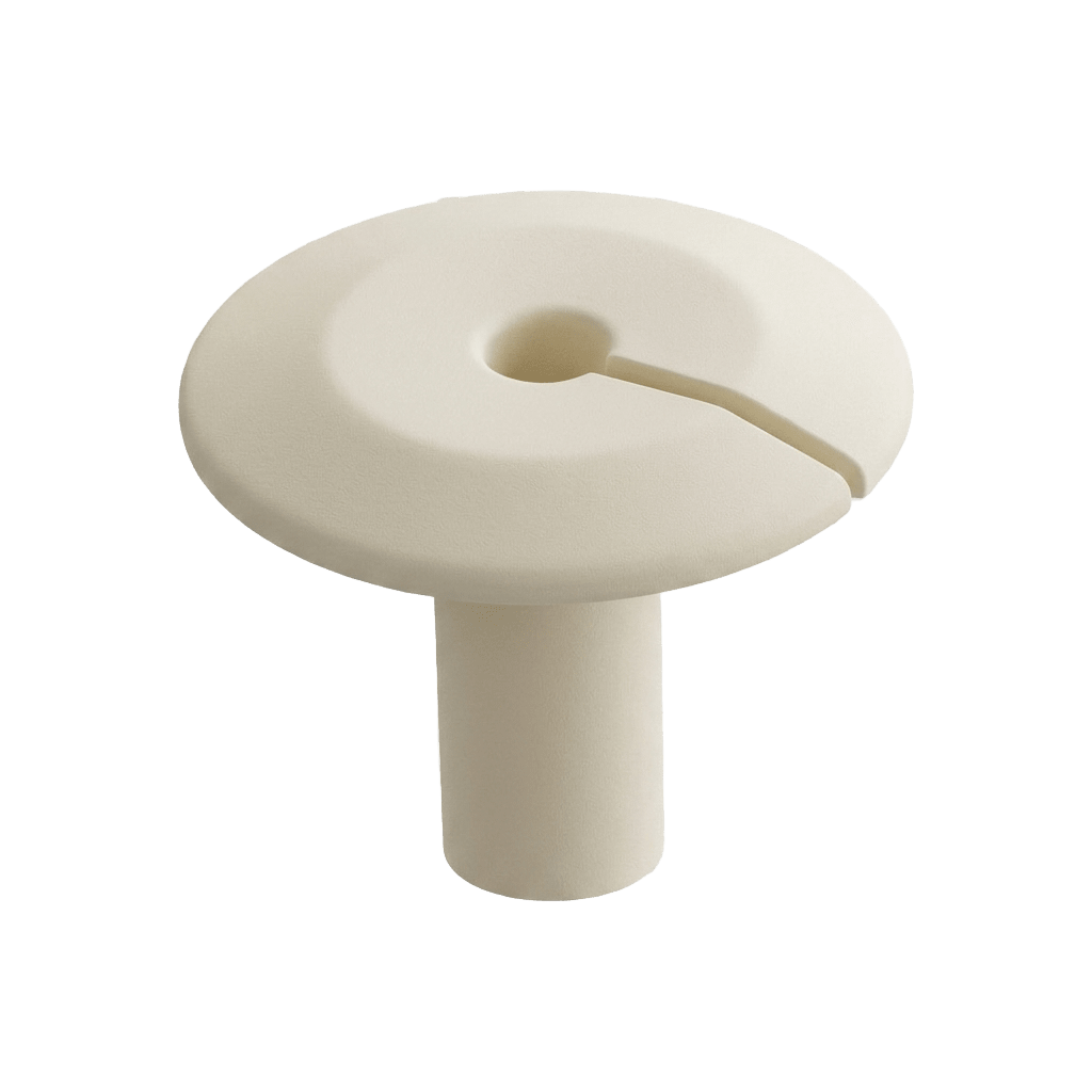 Pasacable LPCBIO / PVC Rígido / Protección UV / Autoextinguible / Diámetro Exterior Ø22-28 mm / Interior Ø7.7 mm / Para Cables hasta 9.0 mm / Temperatura -5°C a 65°C