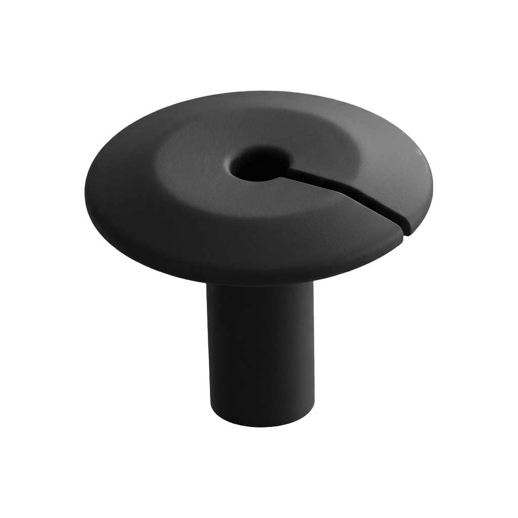 Pasacable para Cableado / Versión Abierta / PVC Rígido / Protección UV / Autoextinguible / Diámetro Interior 9.3 mm (0.37 in) / 45° Ángulo de Montaje