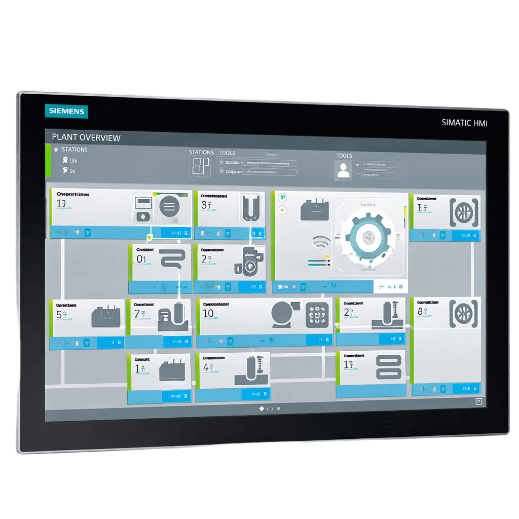 Panel PC Industrial SIMATIC / 19" Multitouch 1920x1080 / Core i7-8700 6C/12T / 64 GB DDR4 / SSD 960 GB / 3x Gigabit Ethernet / RAID Onboard / Windows 10 Enterprise / Certificado para Ambientes Peligrosos y Marítimos