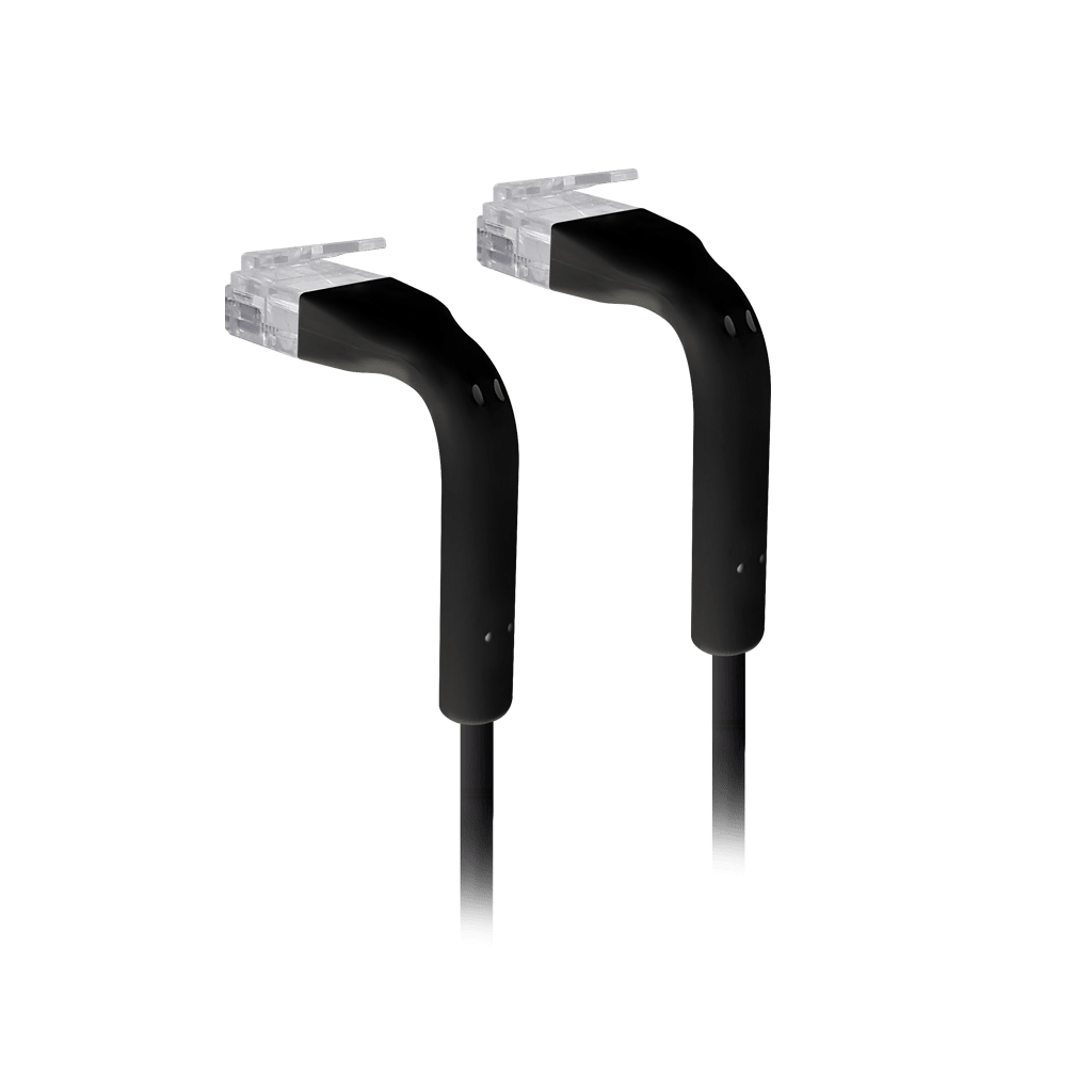UniFi Patch Cable Cat6 Ultradelgado GbE con Botas Flexibles, Color Negro, 8 Metros (26.25 Pies)