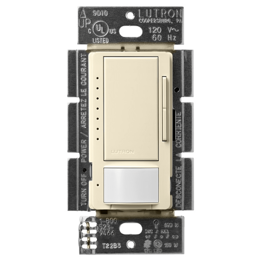 SWITCH MAESTRO MULTILOC/1 SOLO POLO 120/600W NEGRO MATE