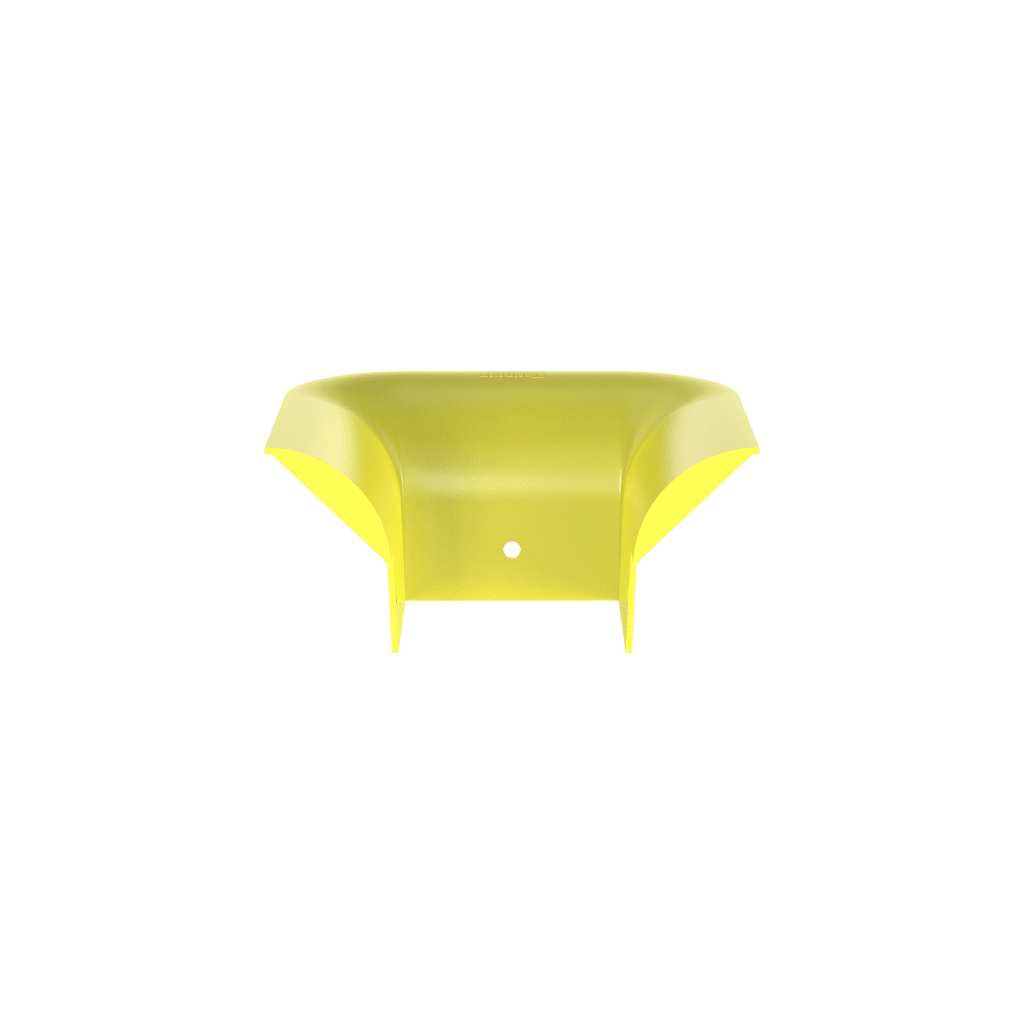 Accesorio de Control de Radio de Curvatura, Para Bajadas de Cable con Canaletas FiberRunner 4x4, Color Amarillo