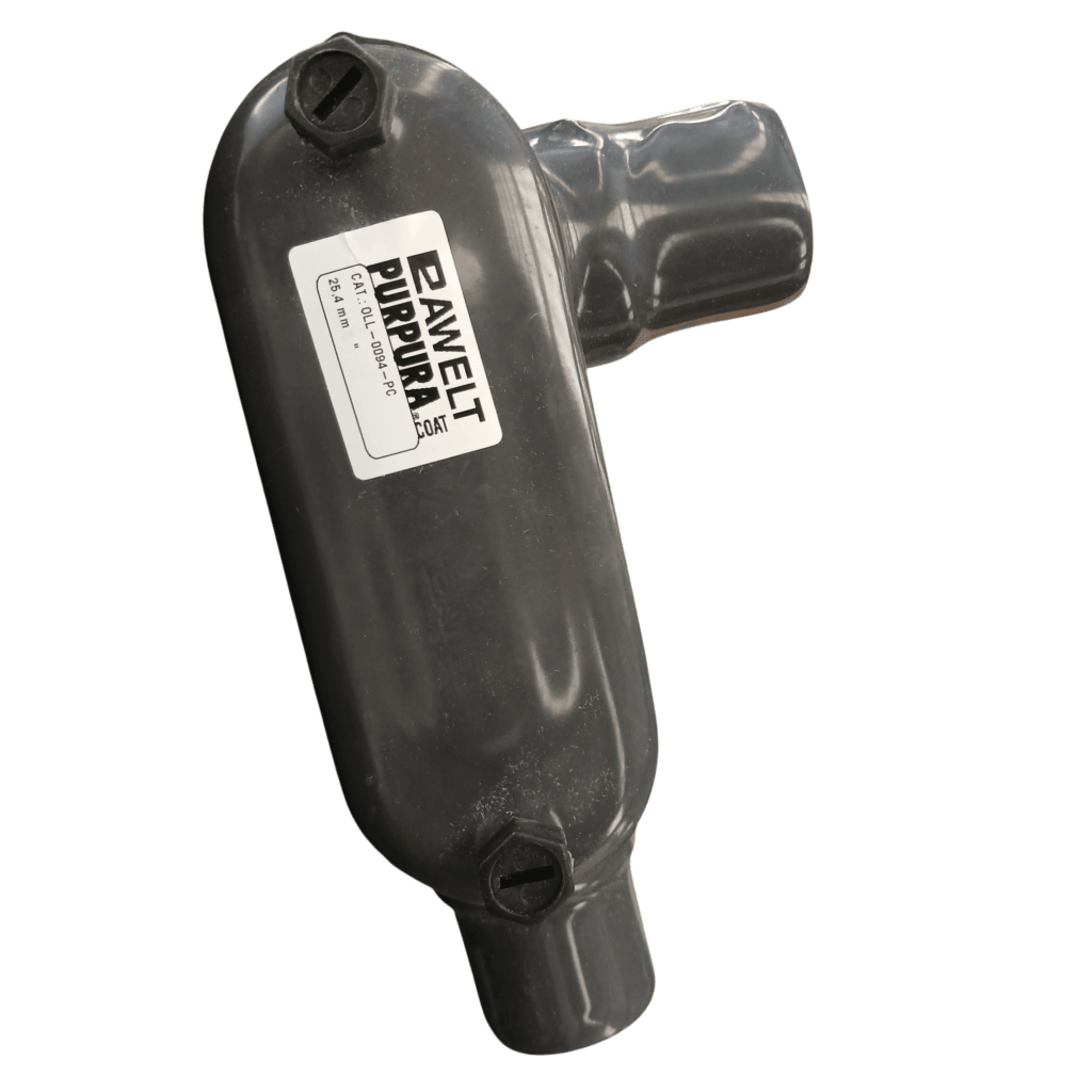 Caja Oval tipo LL con Recubrimiento Exterior de PVC de 3/4" (19 mm).