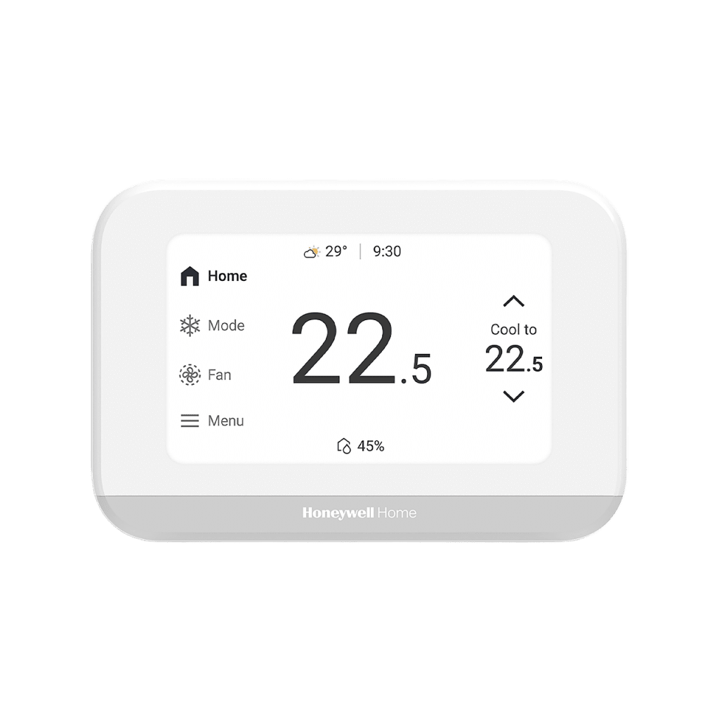 Termostato Inteligente ElitePRO S900 / Pantalla Táctil 4.3 pulgadas / Control WiFi-Bluetooth-Matter / Sensor de Humedad / Hasta 3H/2C Bomba de Calor / Certificación ENERGY STAR / Diseño Elegante Blanco o Negro
