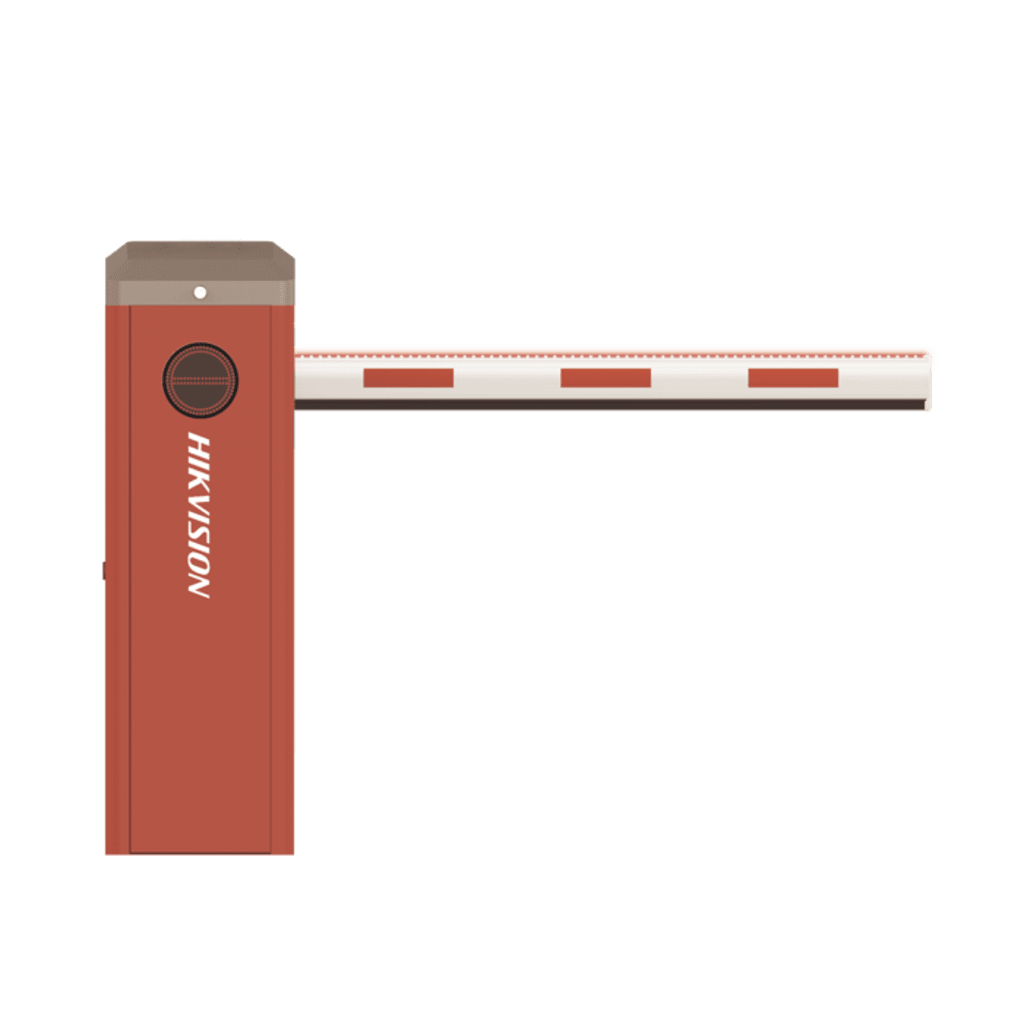 Barrera Vehicular USO CONTINUO 5,000,000 Ciclos MCBF / Brazo INCLUIDO de 4 mts Iluminación Rojo/Verde a 24 Vcd / Apertura en 2 Seg (Ajustable) / Cambio de sentido en campo