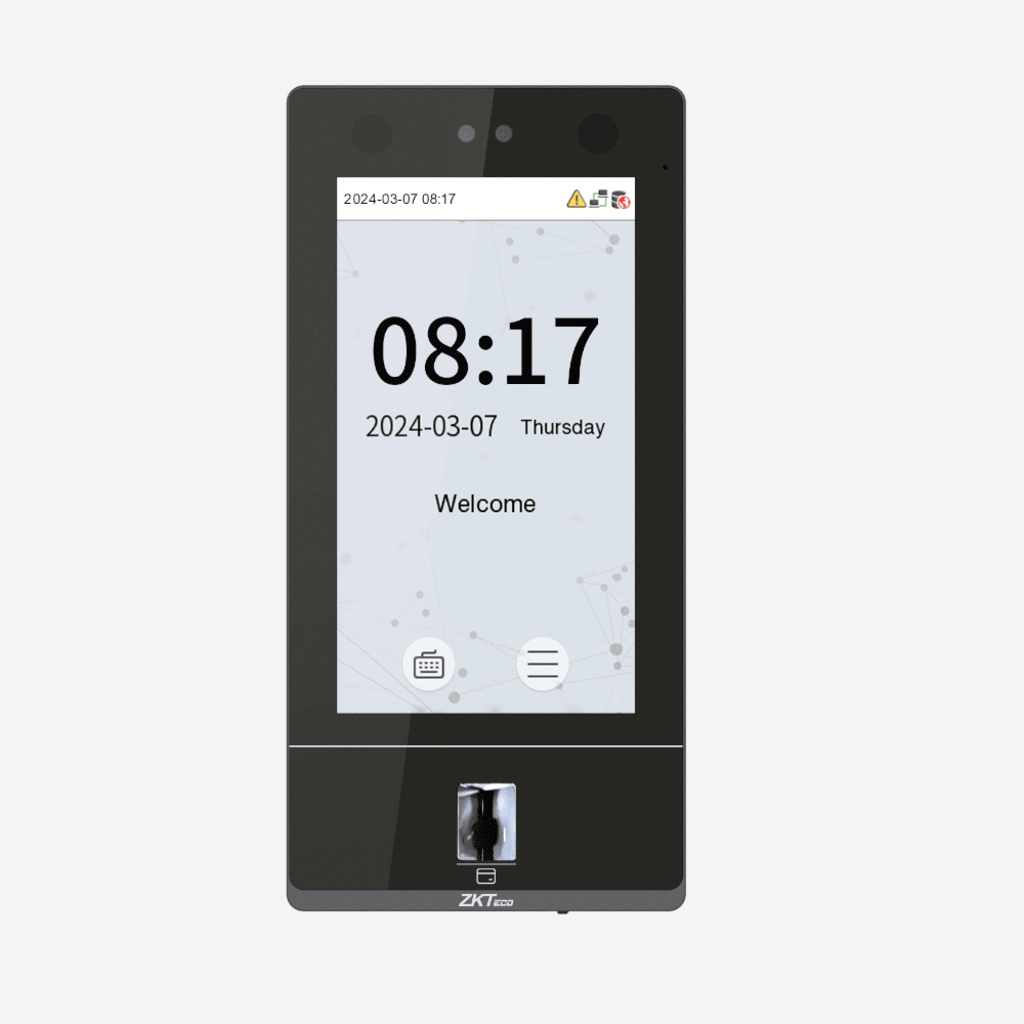 Terminal de Reconocimiento Facial SenseFace 7 Series / Verificación Multifactor / Gestión de Acceso Remoto / Integración con ZKBiolink