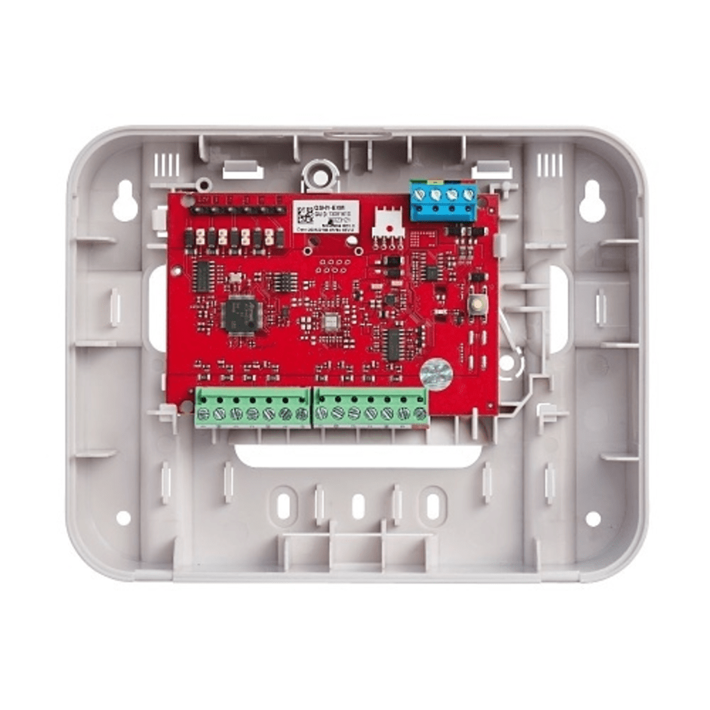 Módulo de Relé VISTAHRELAY para Paneles de Control VISTA H3 / 4 Salidas de Relé Forma-C (SPDT) / Supervisión de Manipulación / Compatible con iBus / NFPA-72 / Rango de Temperatura 0 a 50°C