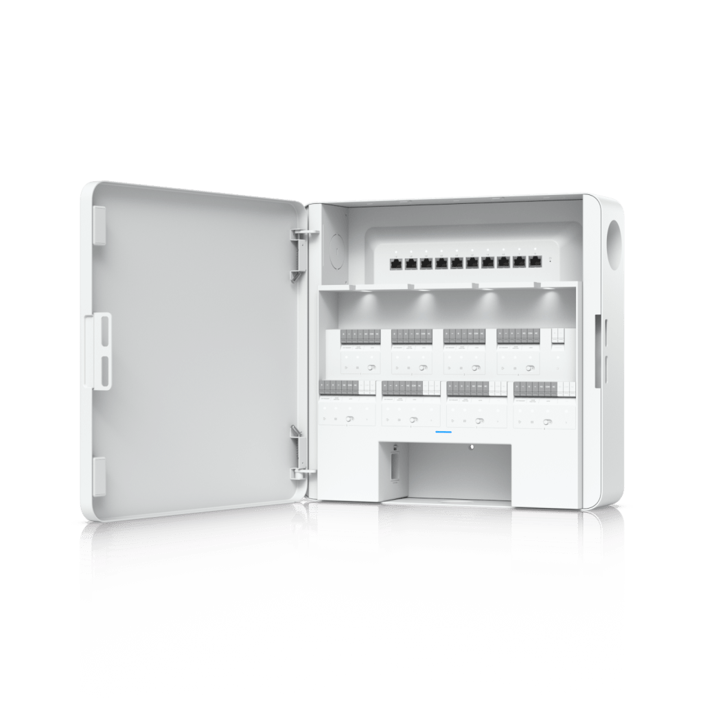 Enterprise Access Hub/Concentrador de Acceso Empresarial con Control de Entrada y Salida de hasta 8 Puertas y Soporte de Respaldo de Batería