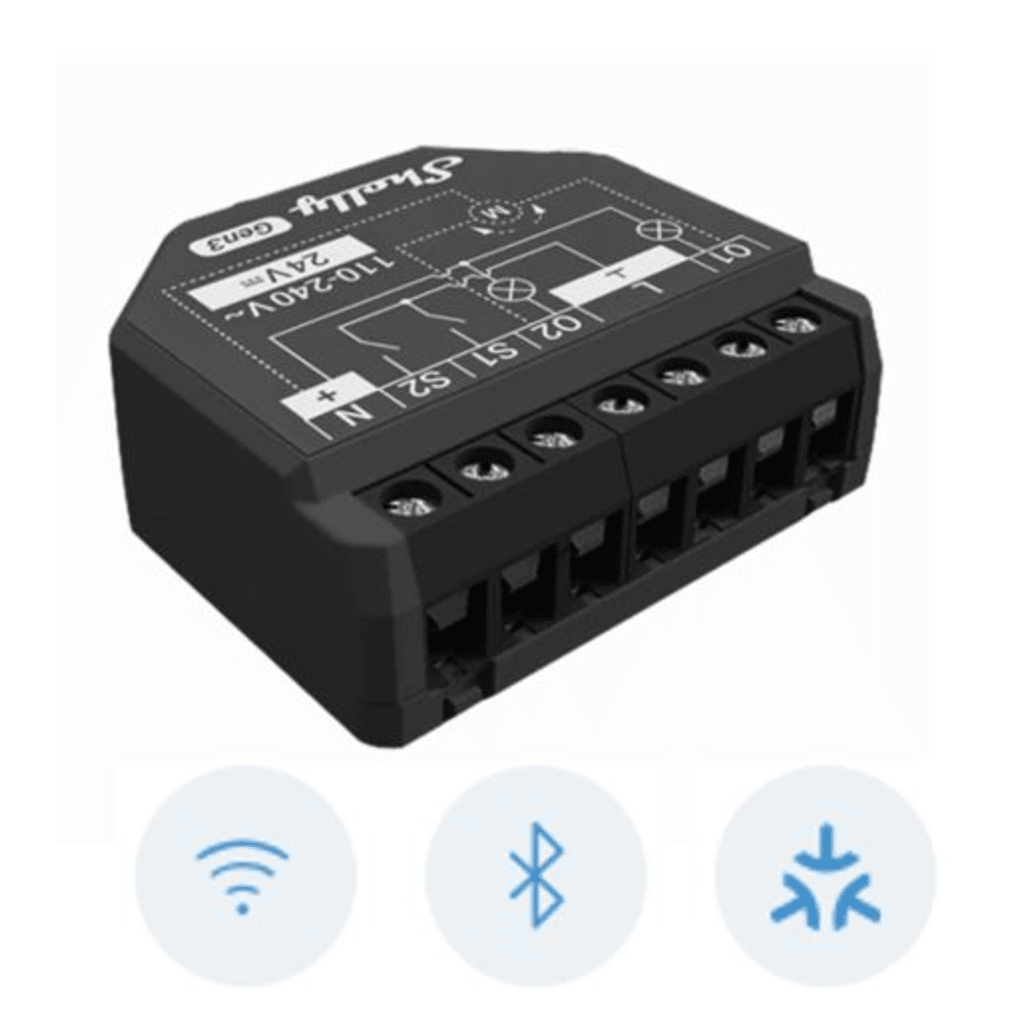 Apagador inteligente Wifi 2.4 / 2 canales  Para apagador doble / 10A por canal / Compatible con asistentes de voz